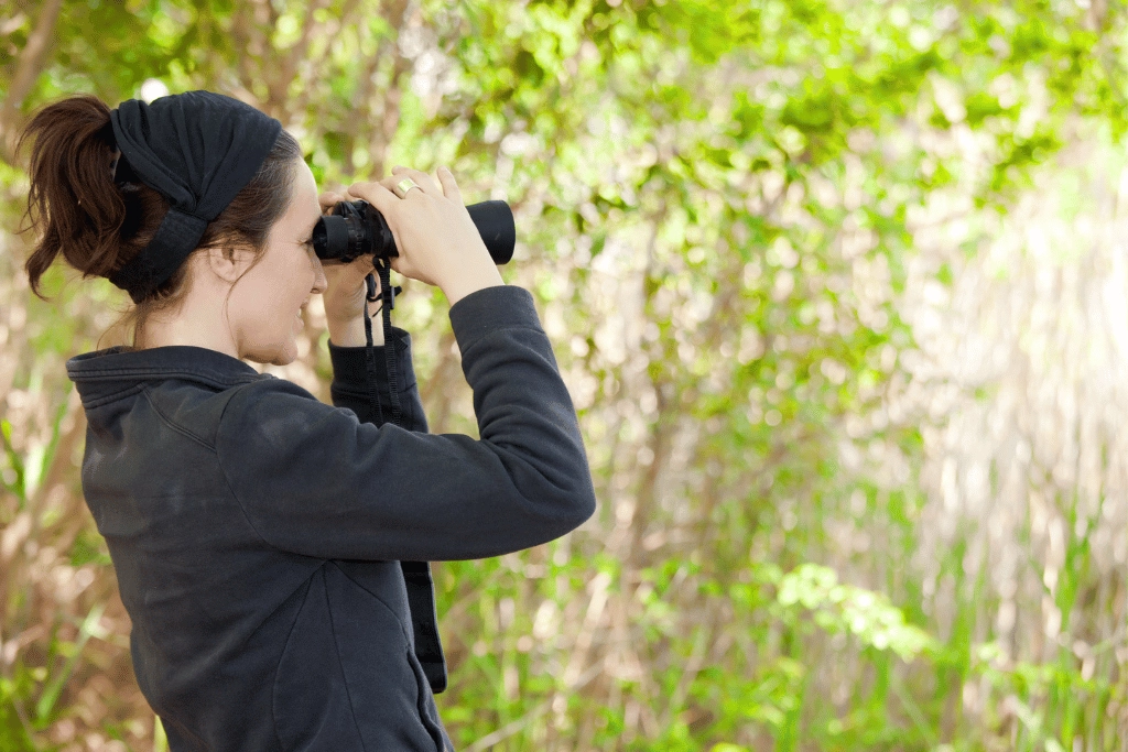 Binoculars for watching birds