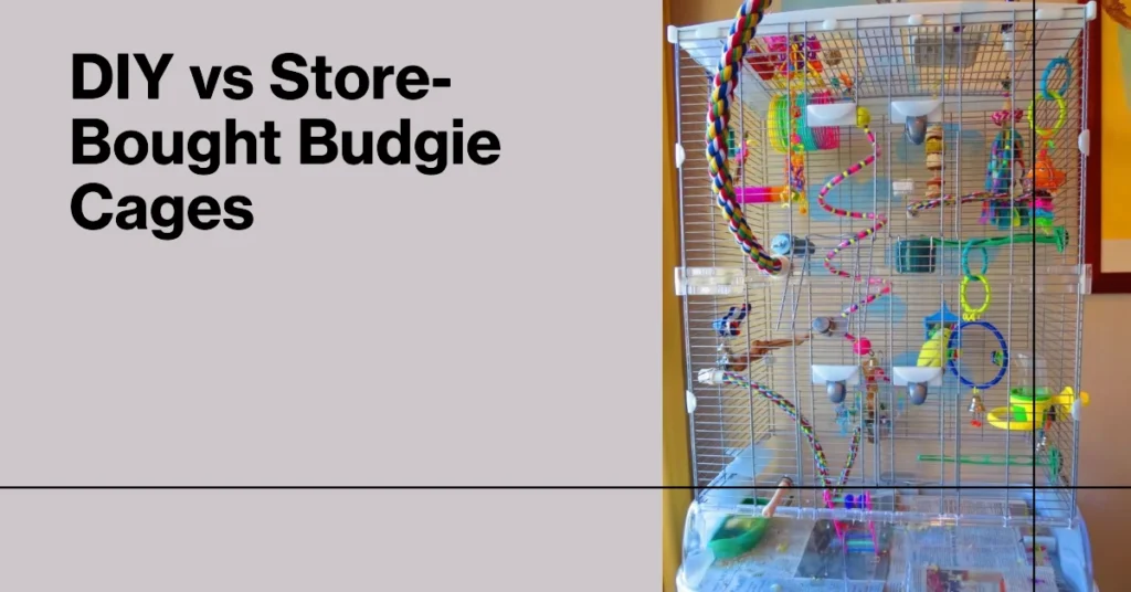 DIY vs Store Bought Budgie Cages