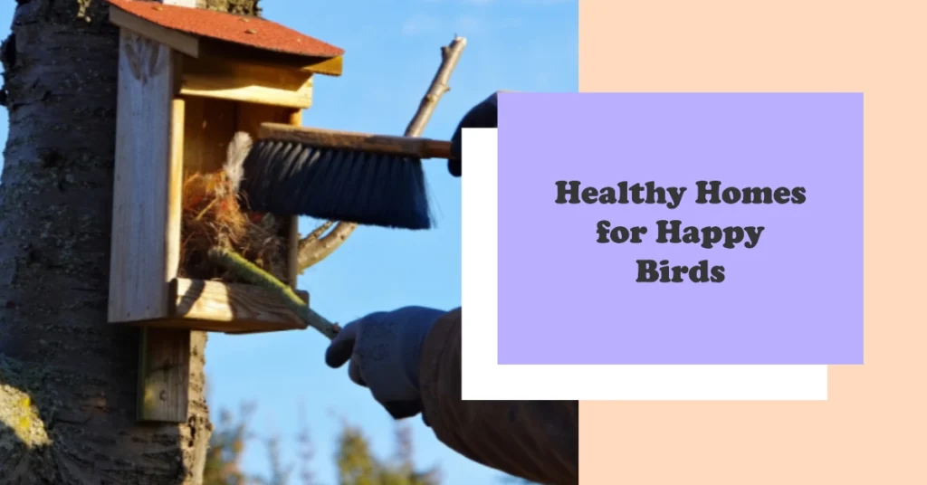 Should Birdhouses Be Cleaned Out Healthy Backyard Birds