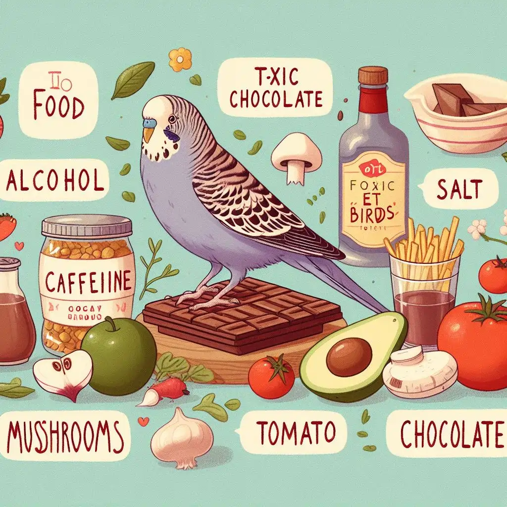 can birds eat chocolate foods that are toxic to birds